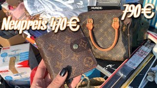 EDELMARKEN auf dem FLOHMARKT? | live + haul