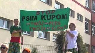 Stop psim kupom - marsz na osiedlu Morskim w Koszalinie