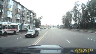 Авария (ДТП)на Гвардейской Томск 13 07 2015