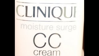 CLINIQUE moisture surge CC cream