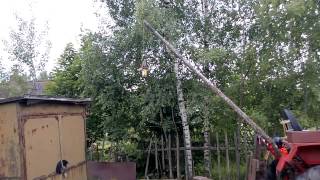 Вилочный погрузчик на т-25