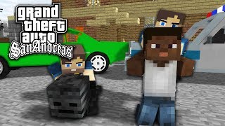 Monster School : GTA SAN ANDREAS CJ BECOME TEACHER - Minecraft Animation