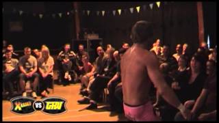 TNA Impact Wrestling's Rockstar Spud vs Kris Travis - XWA 2012 - FREE MATCH!