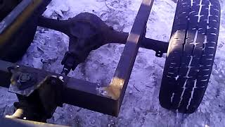 Постройка самодельного полноприводного минитрактора.