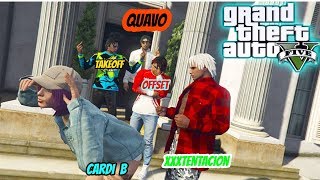 GTA 5  XXXTENTACION VS MIGOS  PART 1 rip x