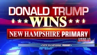 Donald Trump Wins New Hampshire Republican Primary