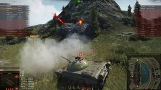 Бой на T-22 ср