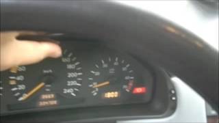 Как снять приборку mercedes W210