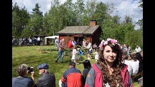 MIDSOMMAR 2019 SWEDEN [Fisketur Szwecja] Midsommarstång, Szwedzi świętują nadejście lata
