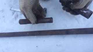 Личный опыт при сварке полуоси.