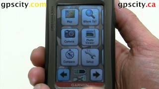 Garmin Oregon 450, 450t, 550, 550t : The 3D Map View with GPS City
