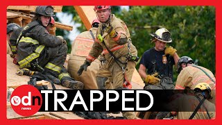 Washington DC Building COLLAPSE Seriously Injures Five Construction Workers