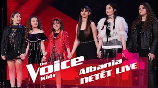 Momenti i eliminimit, skuadra Gjoka | Netët Live | Nata 2 | The Voice Kids Albania 2018