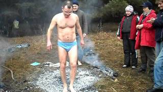 Хождение по углям . Шагает Болтенко В.И.