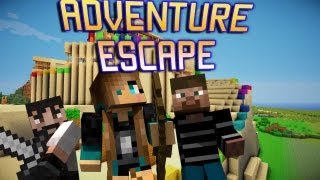ТРИО на карте MINECRAFT: ADVENTURE ESCAPE (MINI-GAME)