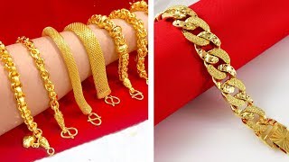 LATEST & MOST BEAUTIFUL GOLD BRACELET DESIGNS 2019 FOR MEN