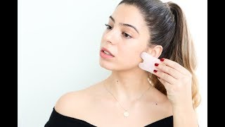How I Use Gua Sha for Clear Skin + Lymph Drainage