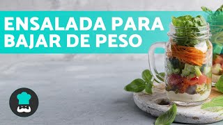 ENSALADA para ADELGAZAR ? ensalada BAJA EN CALORÍAS