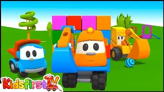 Leo the Truck full episodes. Cartoons for Kids.