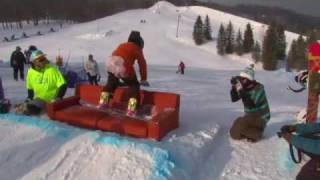 So-Gnar: Snowboarding: Mighty Midwest Snowboard Camp Tour: Otsego Club, Michigan Day 2