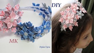 DIY Christmas Snowflake, Kanzashi Headband