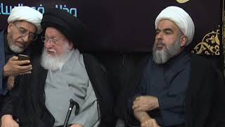17 9 2019 برعاية المرجع الصدر دام ظله اقام الجامع الهاشمي مجلسه الحسيني السنوي