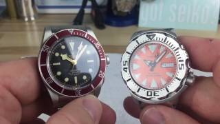 Seiko Monster VS Tudor Black Bay