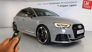 INSIDE the NEW Audi RS3 Sportback 2017 | Interior Exterior DETAILS w/ REVS