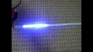 Car Knight Rider Lamp Running LED Strip Lights Flash Light BLUE