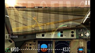 Aerofly 2 HD/KRDD--KSJC/A320/Vuelo completo/Full flight¡¡