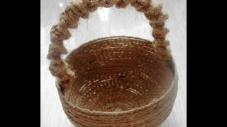 Пасхальная корзинка. Как сделать
