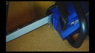 Самая дешевая аккумуляторная цепная пила LUX TOOLS  A-KS-18Li/25 обзор и тест