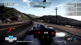 AI cheats in Need for Speed - Hot Pursuit 2010. Caught on tape! (Pursuit 037)