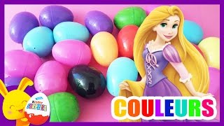 Compétition des couleurs Princesses Disney - Oeufs surprises - Couleurs - Titounis - Touni Toys