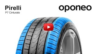 Tyre Pirelli Cinturato P7 ● Summer tyres ● Oponeo™