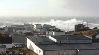 The storm in port Aux Basques,NL