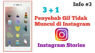Penyebab Gif Tidak Muncul di Instagram (Instagram Stories) | Info #3