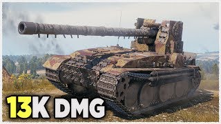 Grille 15 • 13K damage WITHOUT GOLD AMMO • WoT Gameplay