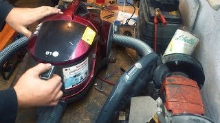 Ремонт пылесоса LG. Repair vacuum cleaner LG.