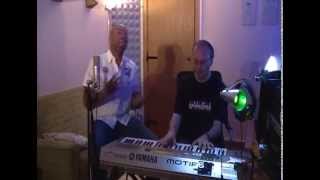 Letterà all'eternità Unplugged , Edgardo Caputo alla tastiera e Ilario de Angelis voce.