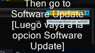 activate TV BOX Mag254