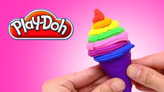 Play Doh Super Rainbow Ice Cream Swirl