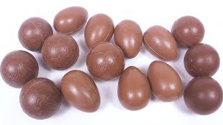 ШОКОЛАДНЫЕ ЯЙЦА БЕЗ ФОЛЬГИ Mystery Chocolate Surprise Eggs Kinder Surprise TOYS Unboxing