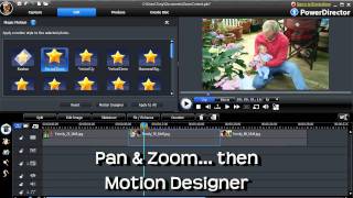 PowerDirector - Zoom Control