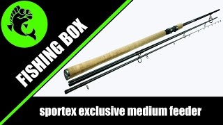 Тест фидерного удилища Sportex Exklusive Medium Feeder