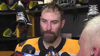 Zdeno Chara Holds Back Tears Following Game 7 Loss