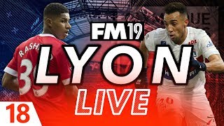 Football Manager 2019 | Lyon Live #18: Champions League Quarter Final #FM19