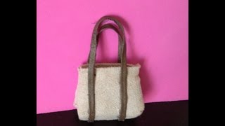 COMO HACER BOLSA PARA MUÑECAS BARBIE, MONSTER HIGH