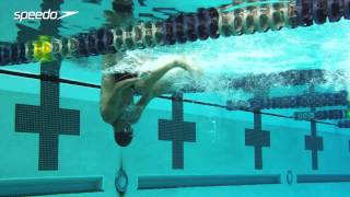 Техника плавания на спине(поворот) Лохте Ryan Lochte   Backstroke Turn Technique