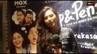 EXCLUSIVE INTERVIEW INDAH PERMATASARI YANG KETAGIHAN BERMAIN DRAMA KOMEDI